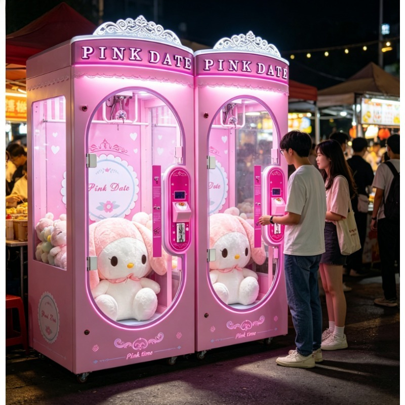 Arcade Prize Vending Machine - Maßgefertigte Luxus-Scheren-Schneidemaschine, Münzbetriebener Arcade-Gewinnspielautomat für Vergnügungszentren
