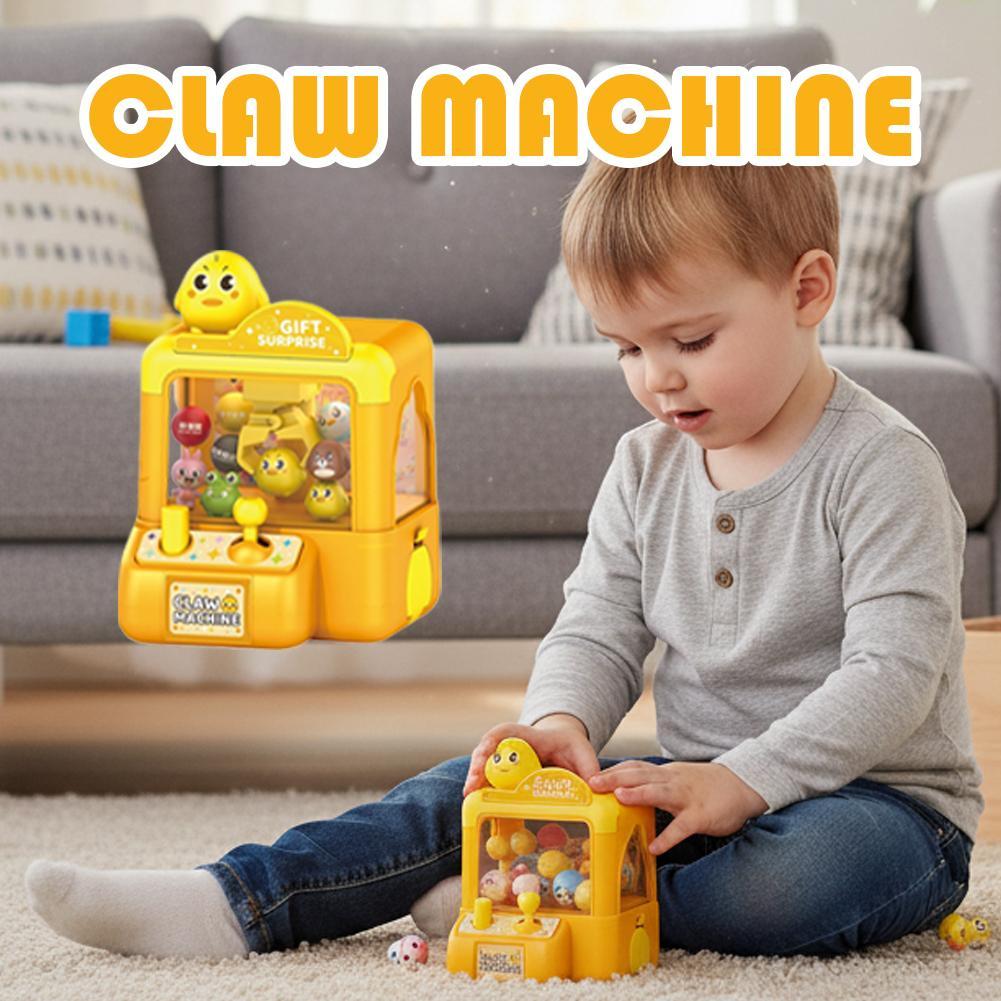 Arcade Vending Machine - Niedliche Arcade-Greifautomaten-Spielzeuge, elektronisches Arcade-Spiel, verstellbare Puppen-Greifmaschine,